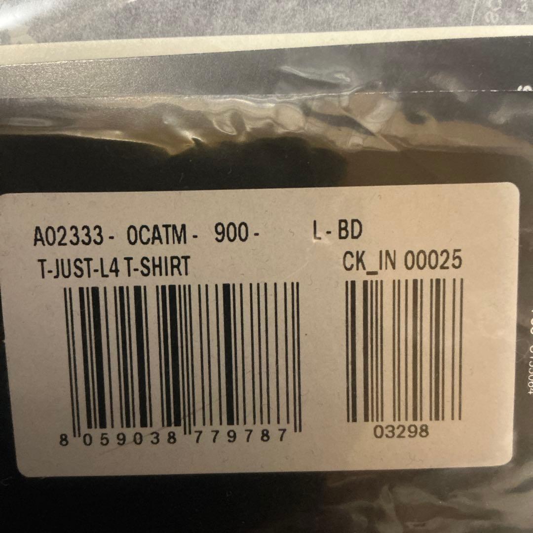 洗練されたデザイン DIESEL　T-JUST-L4-T-SHIRT Lサイズ