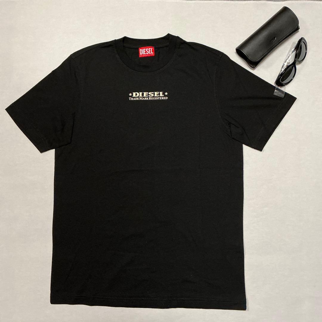 洗練されたデザイン DIESEL　T-JUST-L4-T-SHIRT Lサイズ