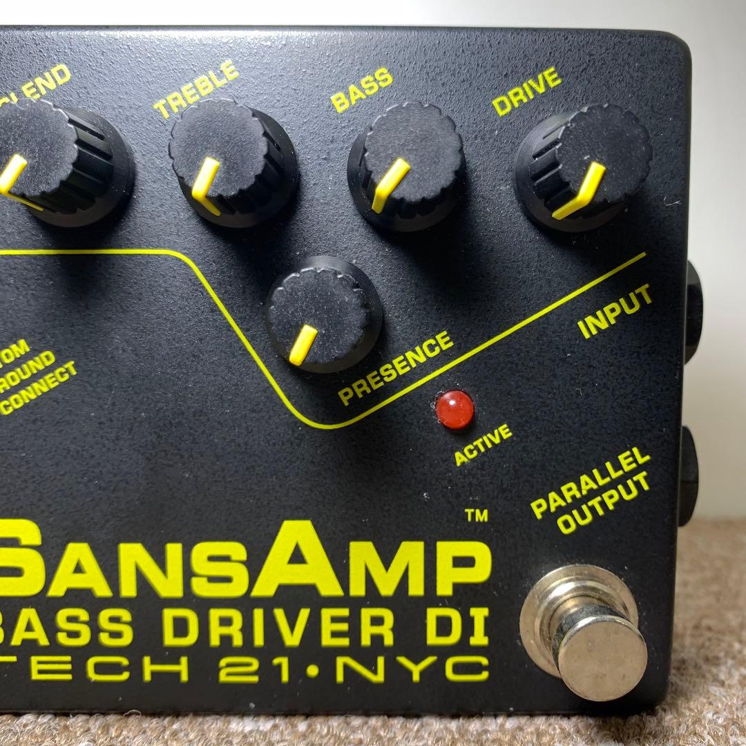 TECH21 SANSAMP BASS D DI ベース用 動作確認済