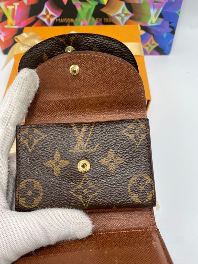 希少 ルイヴィトンモノグラムポルトフォイユ エレーヌ 三つ折り財布 コンパクト