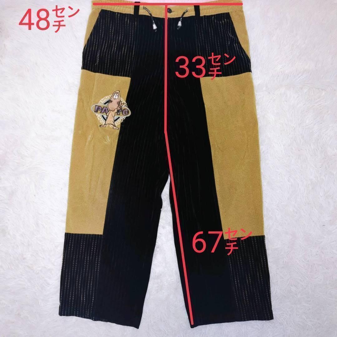 【激レア】PARTO SPORT JEANS 3ピース 豪華刺繍 ねずみ男 M
