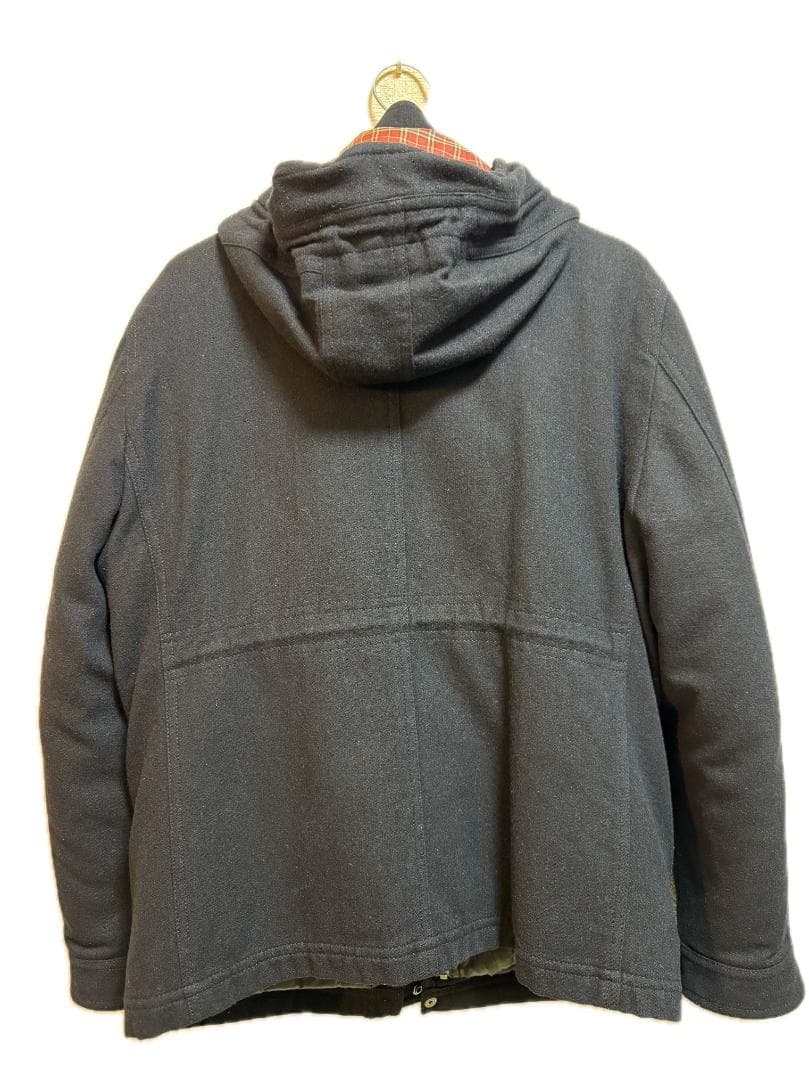 バーバリーブラックレーベル 3WAY インナージャケット付き メルトンジャケット
