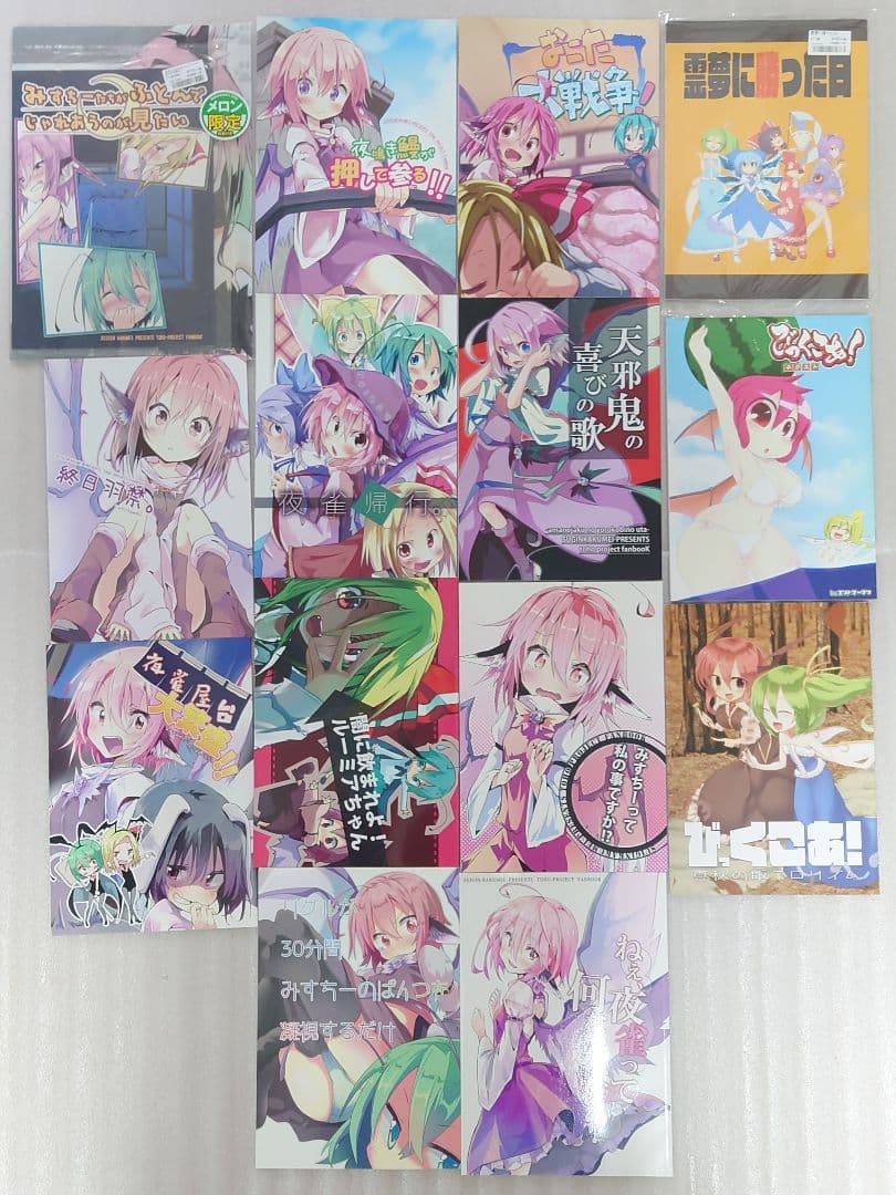 東方project同人誌150冊以上まとめ売りクリアファイル等おまけ付き