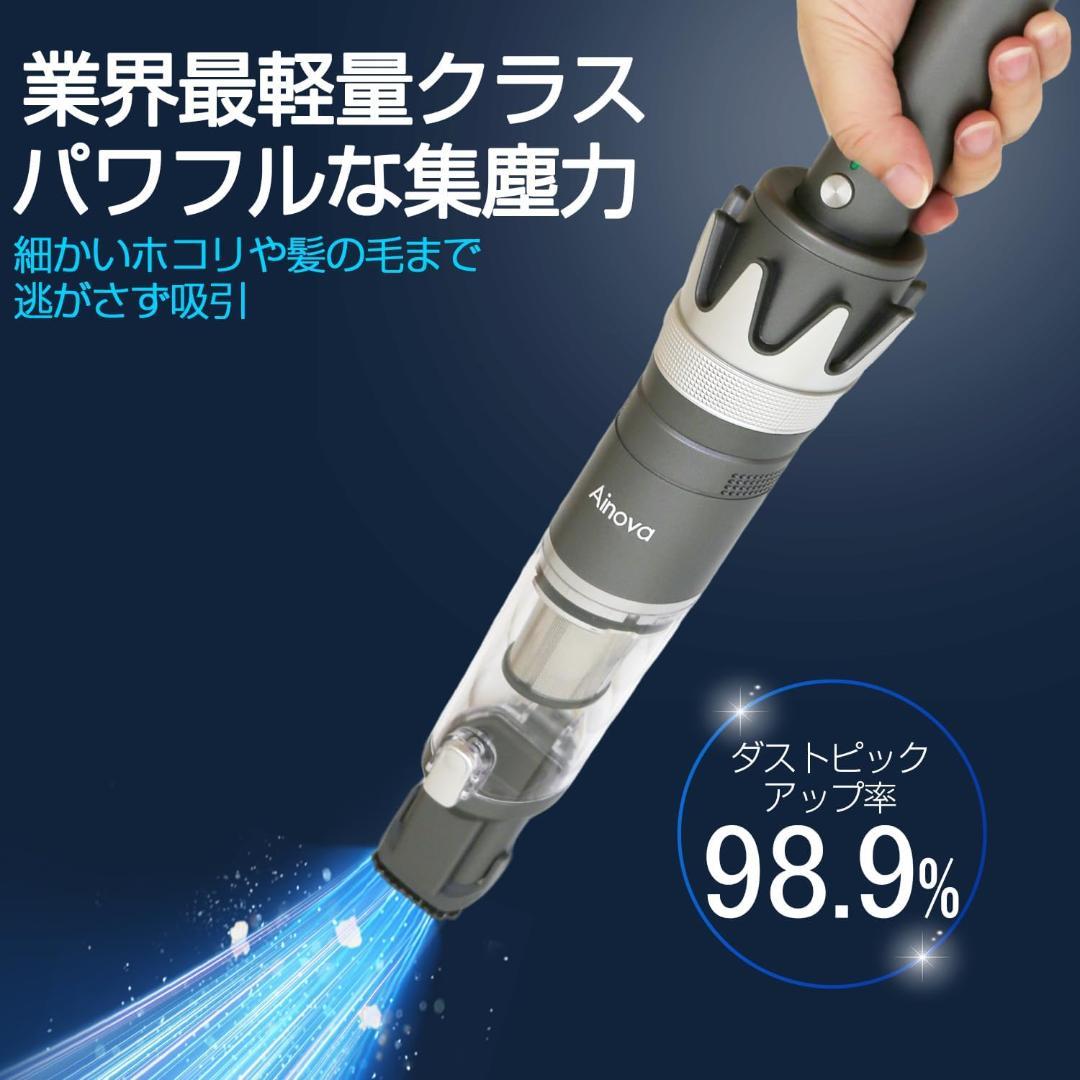 【新品】Ainova ハンディクリーナー コードレス