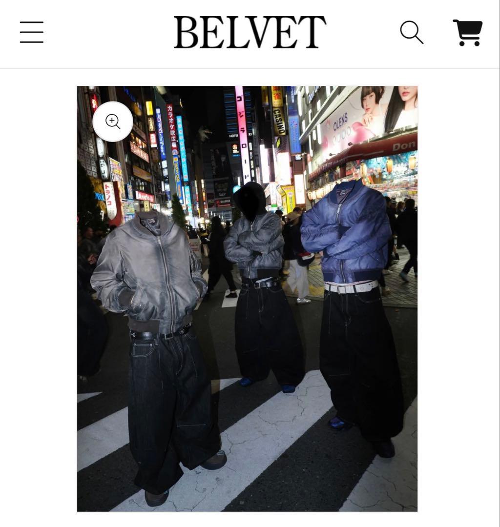 BELVET MA1 グレー
