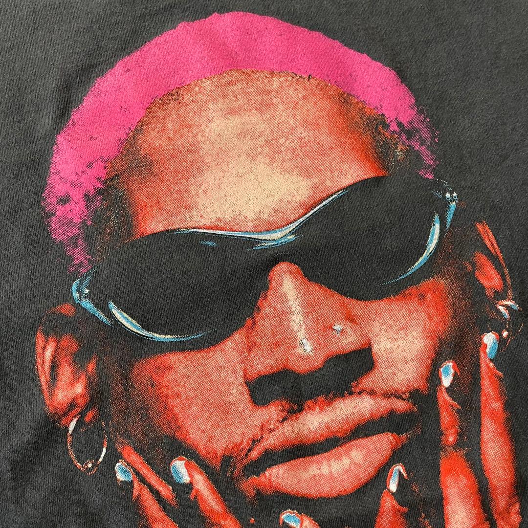 Dennis Rodman デニスロッドマン S/S フェード Tシャツ XL