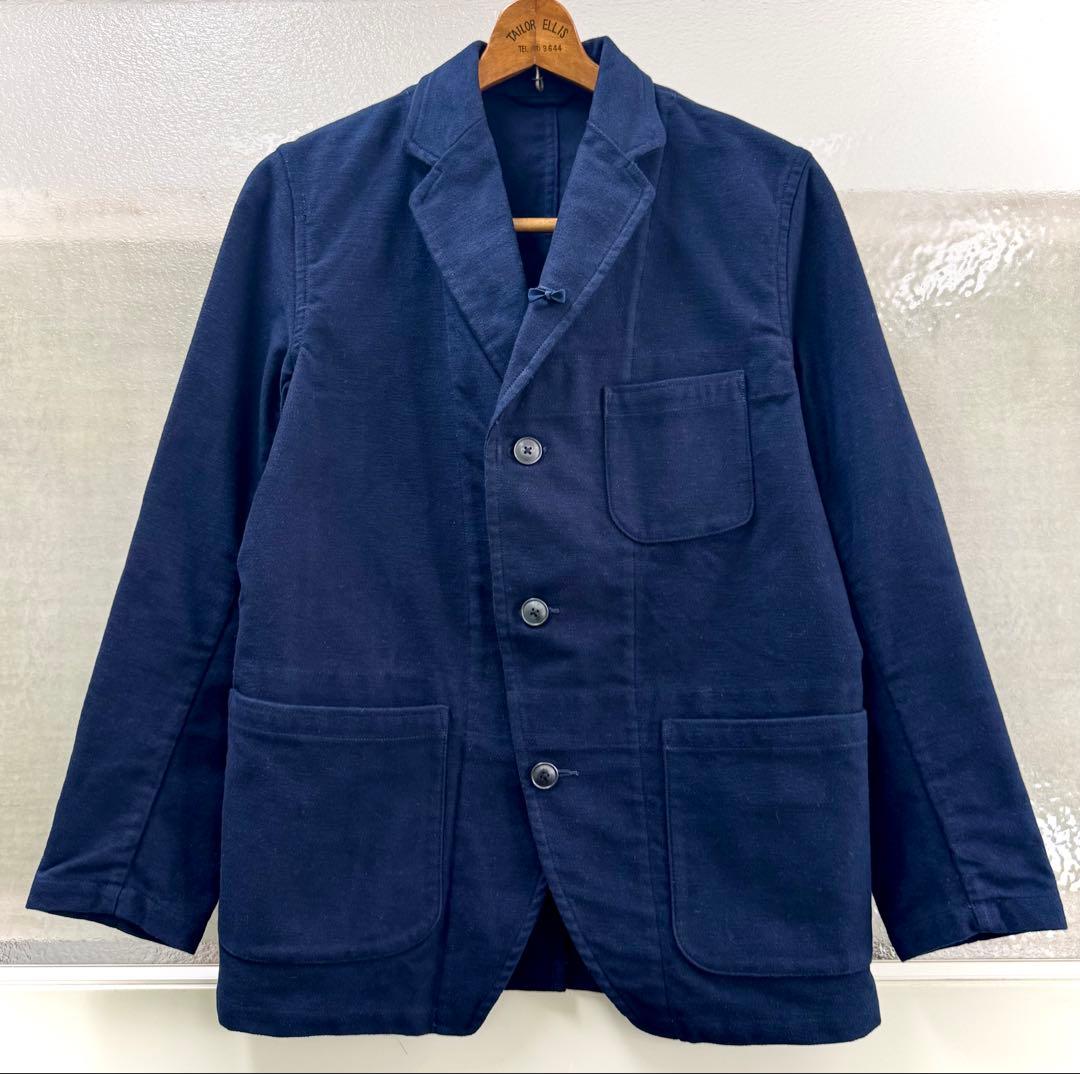 Nigel Cabourn ホスピタルジャケット-モールスキン46ダークネイビー