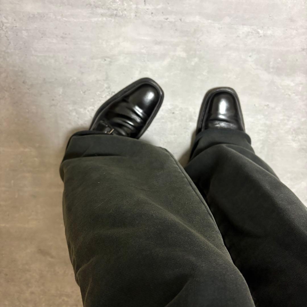 靴 90s GUCCI archive monk strap shoes