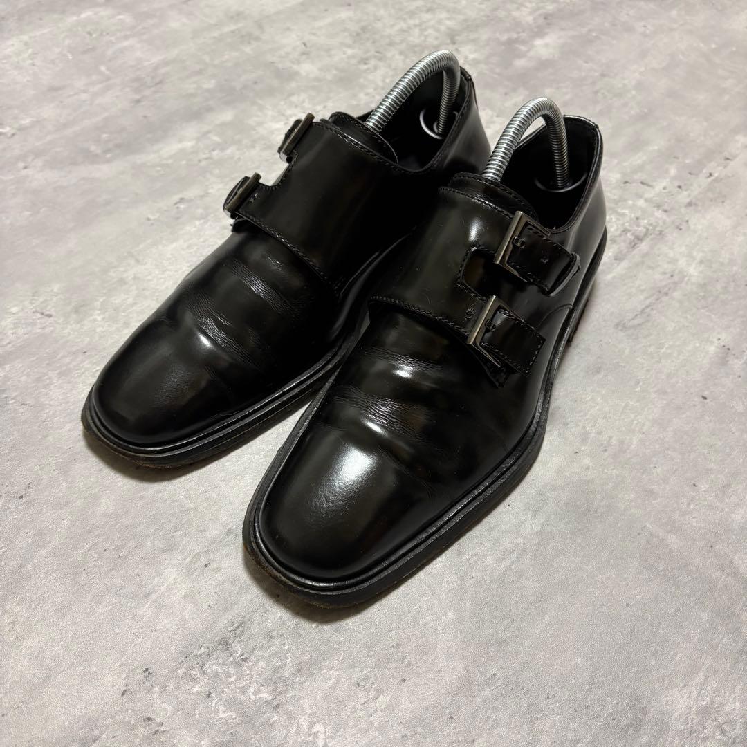 靴 90s GUCCI archive monk strap shoes