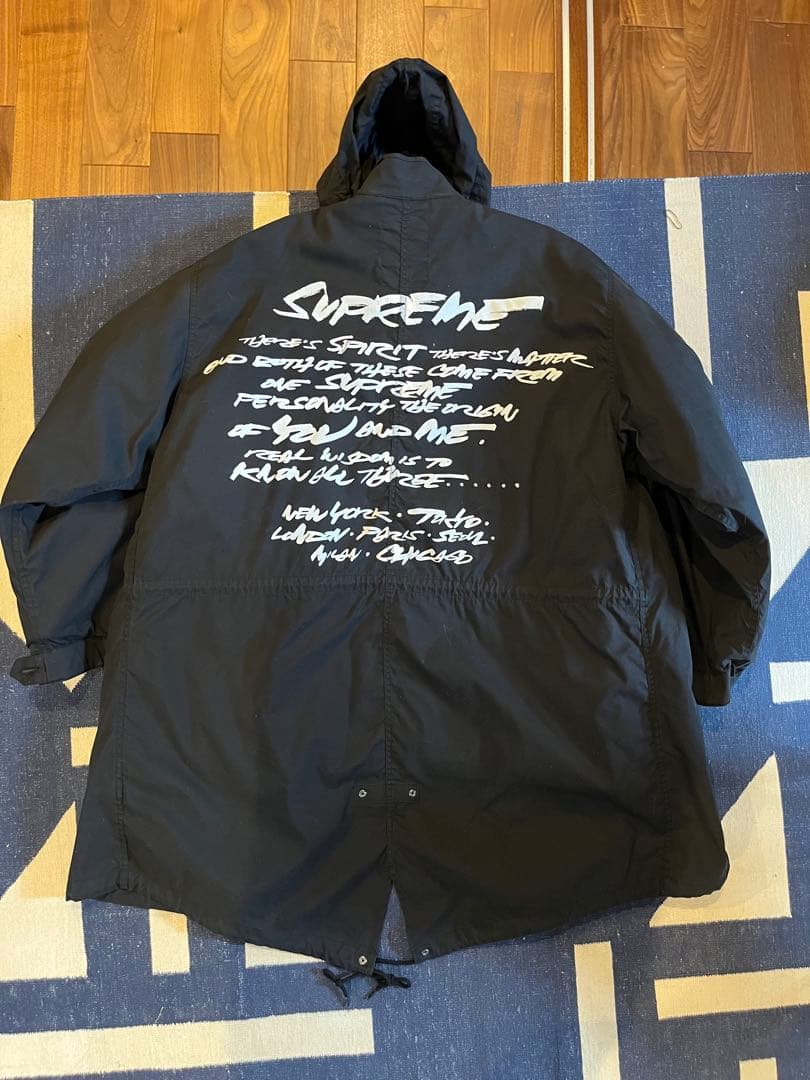 Supreme Futura Fishtail Parkaモッズコート/XL