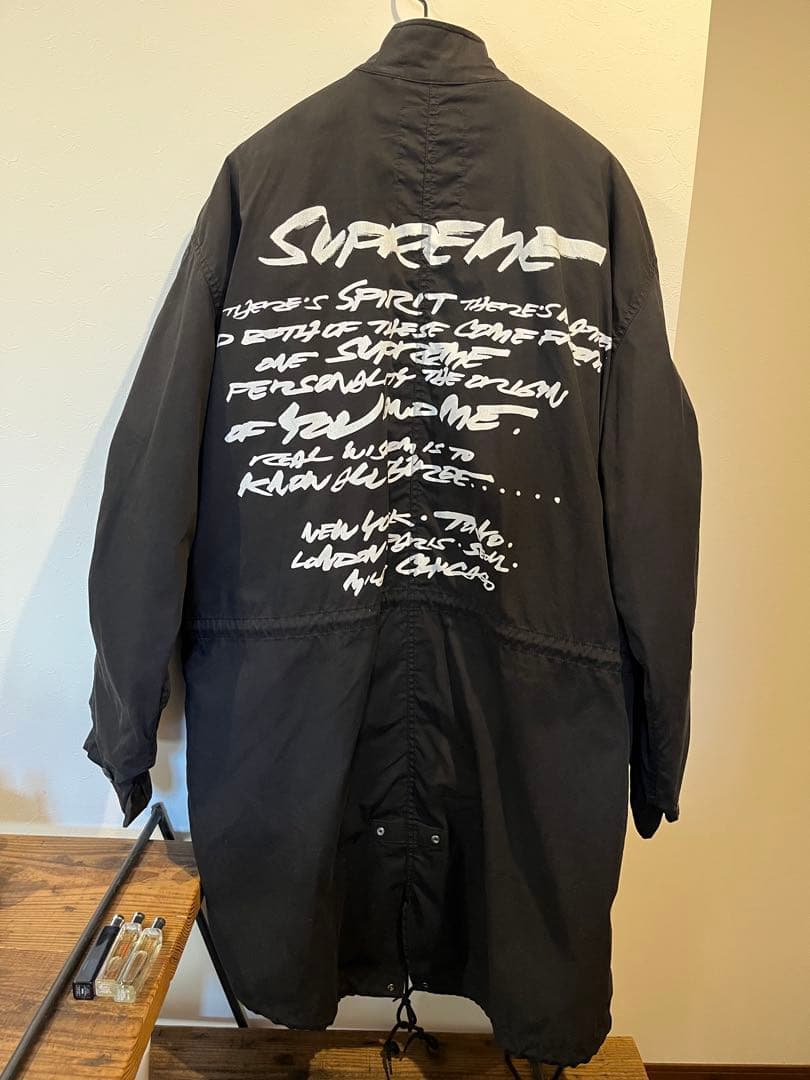 Supreme Futura Fishtail Parkaモッズコート/XL