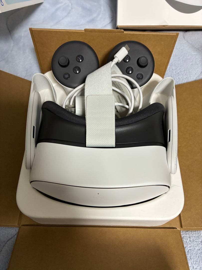  Quest 3S VRヘッドセット、ヘッドストラップセット