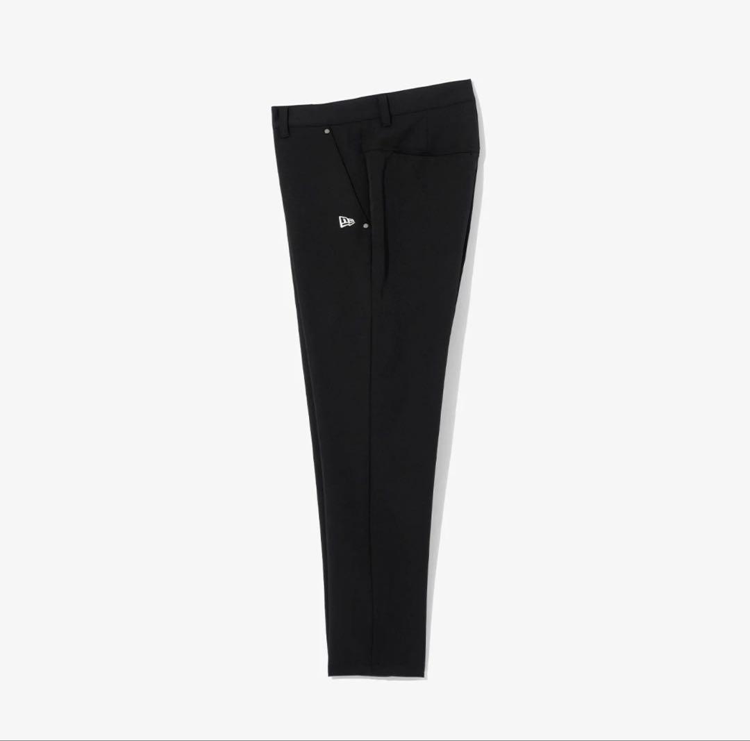 L NEW ERA ゴルフパンツ ブラック ゴルフウェア メンズ