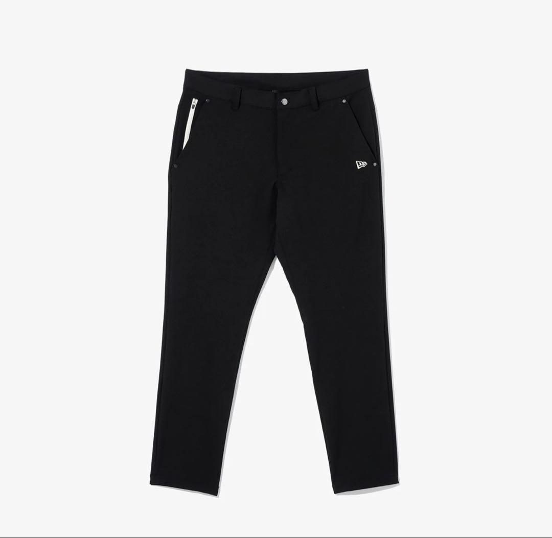 L NEW ERA ゴルフパンツ ブラック ゴルフウェア メンズ