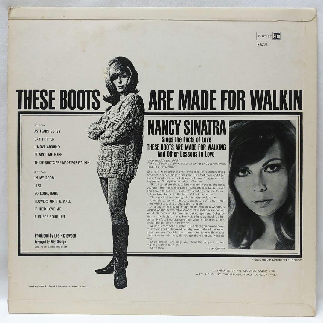 BOOTS！ナンシーシナトラ♣英国・米国モノラル盤NANCY SINATRA！