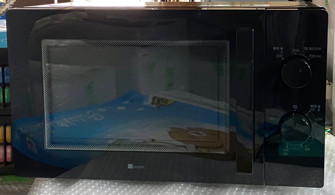 ニトリ　西日本用電子レンジ　MM720CUKN4 2022年製　60Hz 17L