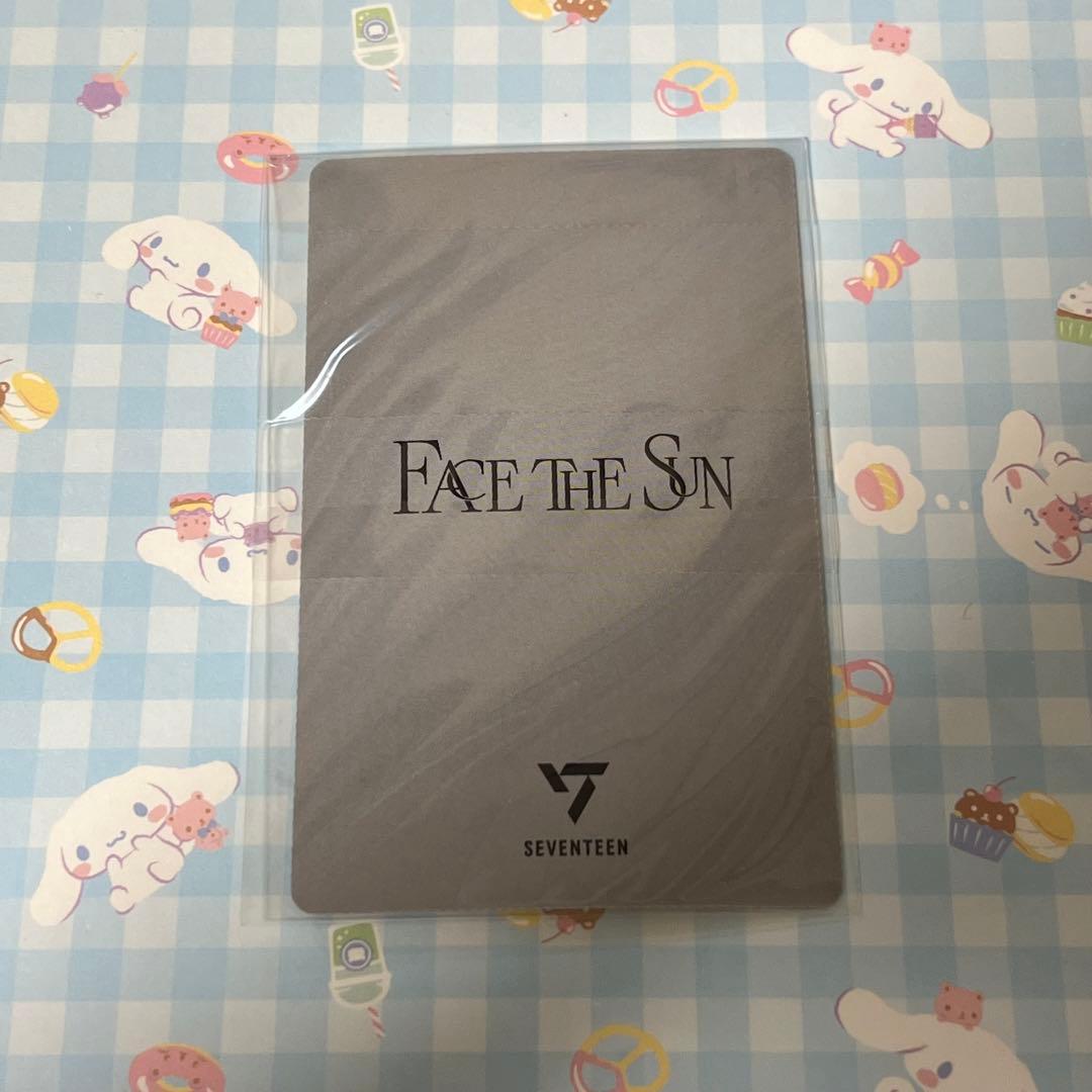 SEVENTEEN ディエイト face the sun weverse トレカ