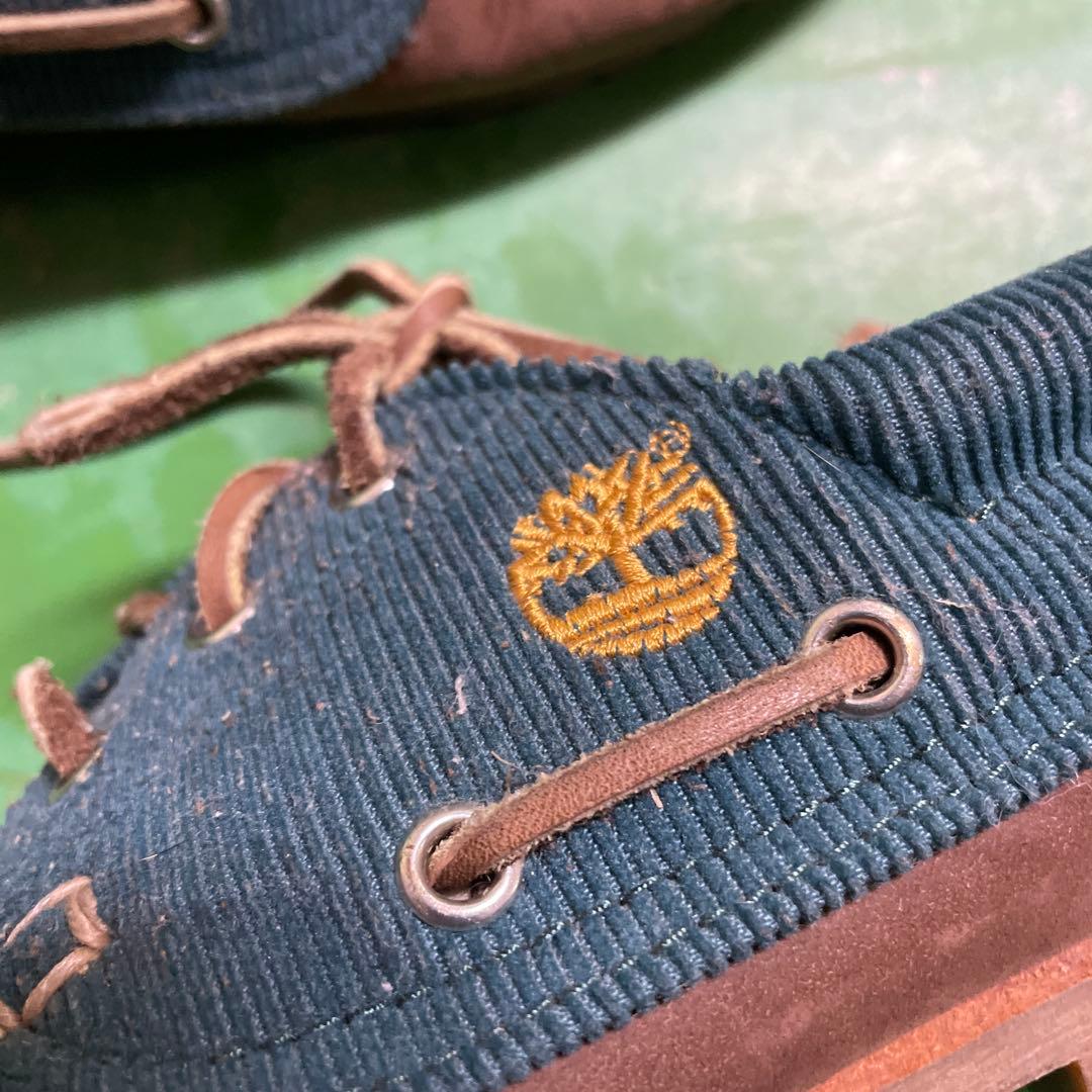 00s timberland スリーアイ　ヌバック　コーデュロイコンビ　cboy