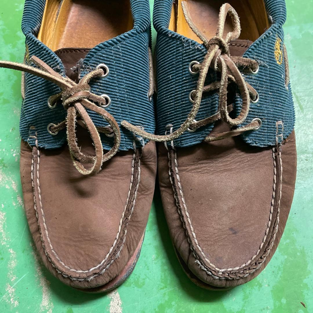 00s timberland スリーアイ　ヌバック　コーデュロイコンビ　cboy