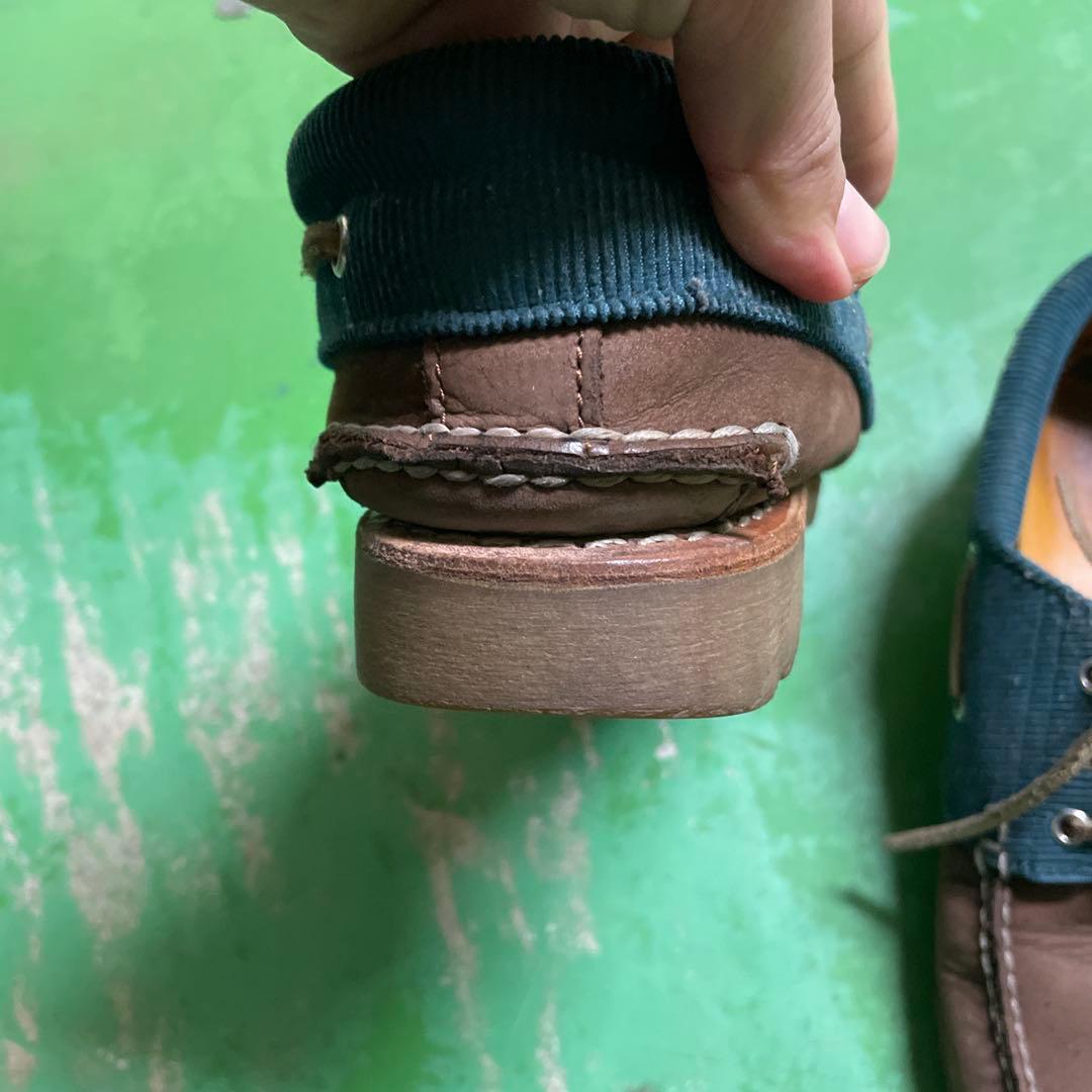 00s timberland スリーアイ　ヌバック　コーデュロイコンビ　cboy