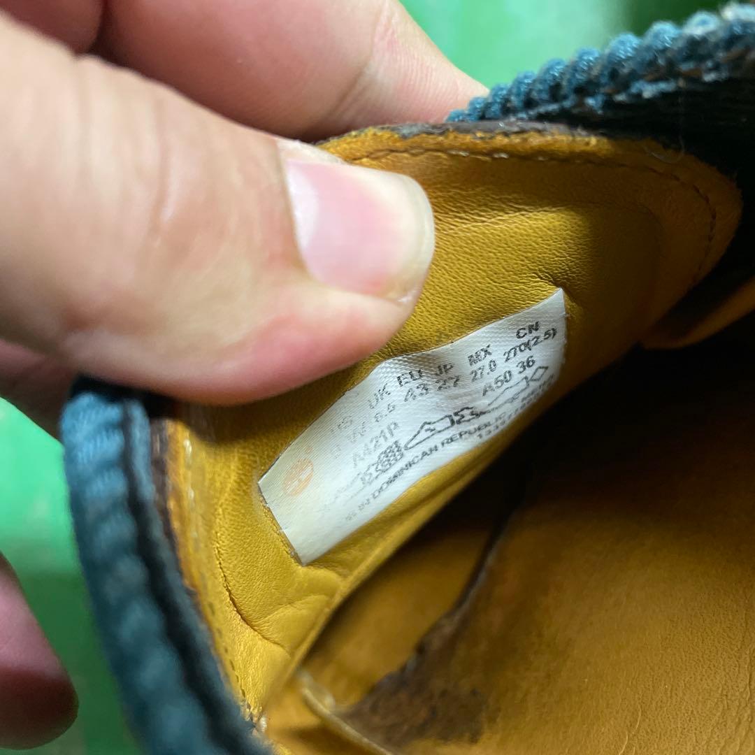00s timberland スリーアイ　ヌバック　コーデュロイコンビ　cboy