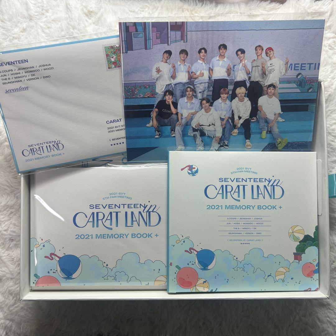 K-POP・アジア SEVENTEEN CARAT LAND 2021 MEMORY BOOK+