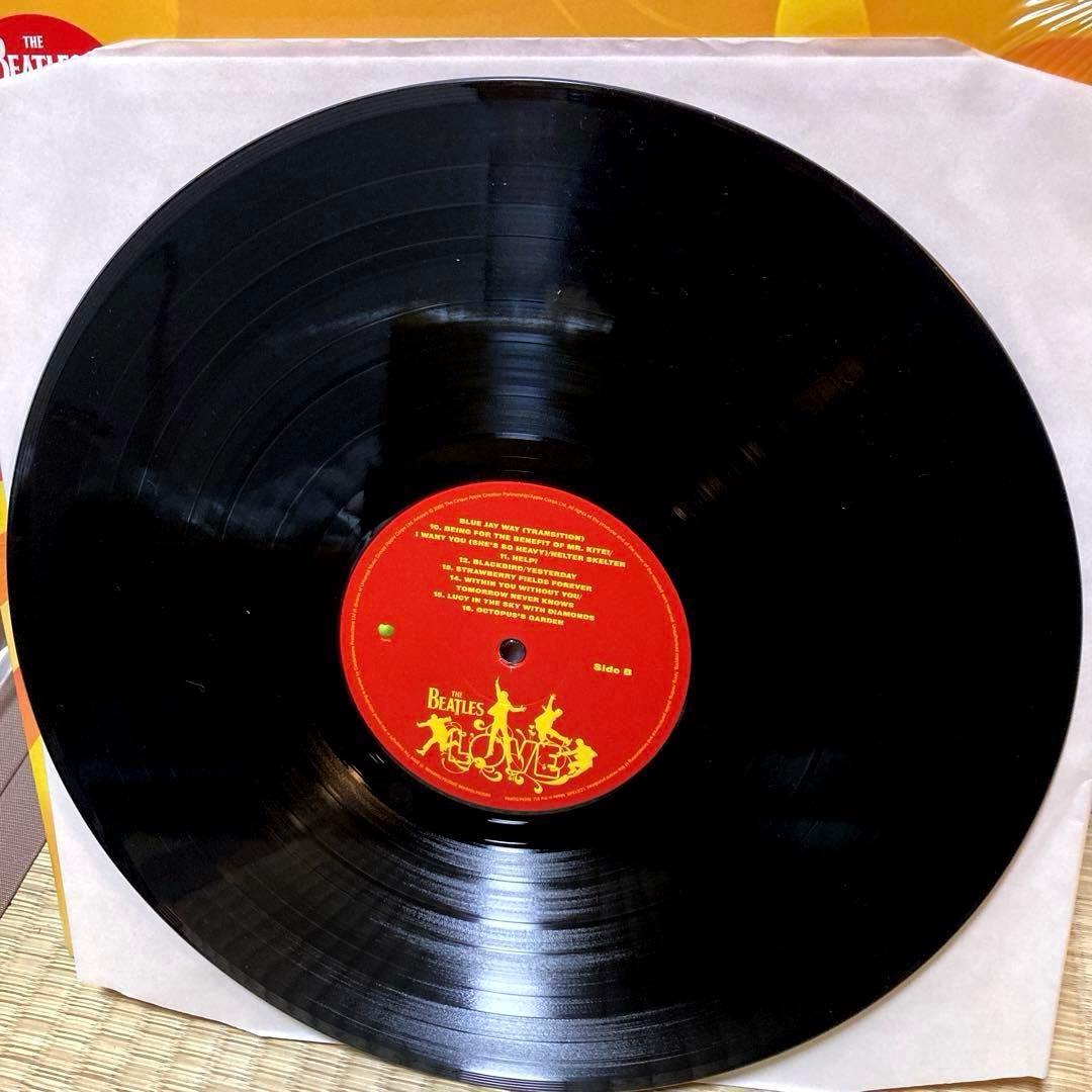 名盤 THE BEATLES ザ・ビートルズ LOVE レコード 2LP