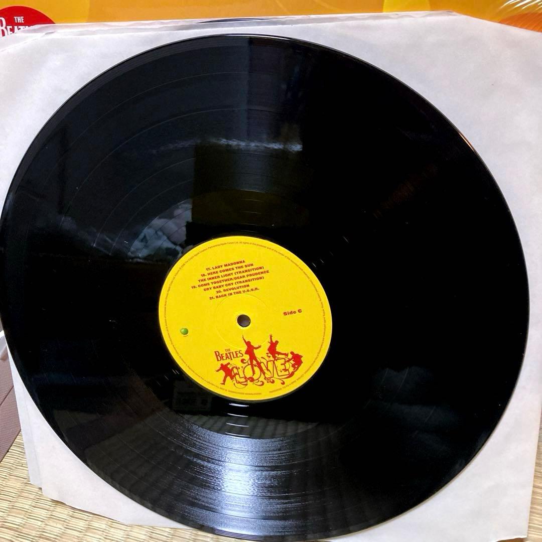 名盤 THE BEATLES ザ・ビートルズ LOVE レコード 2LP