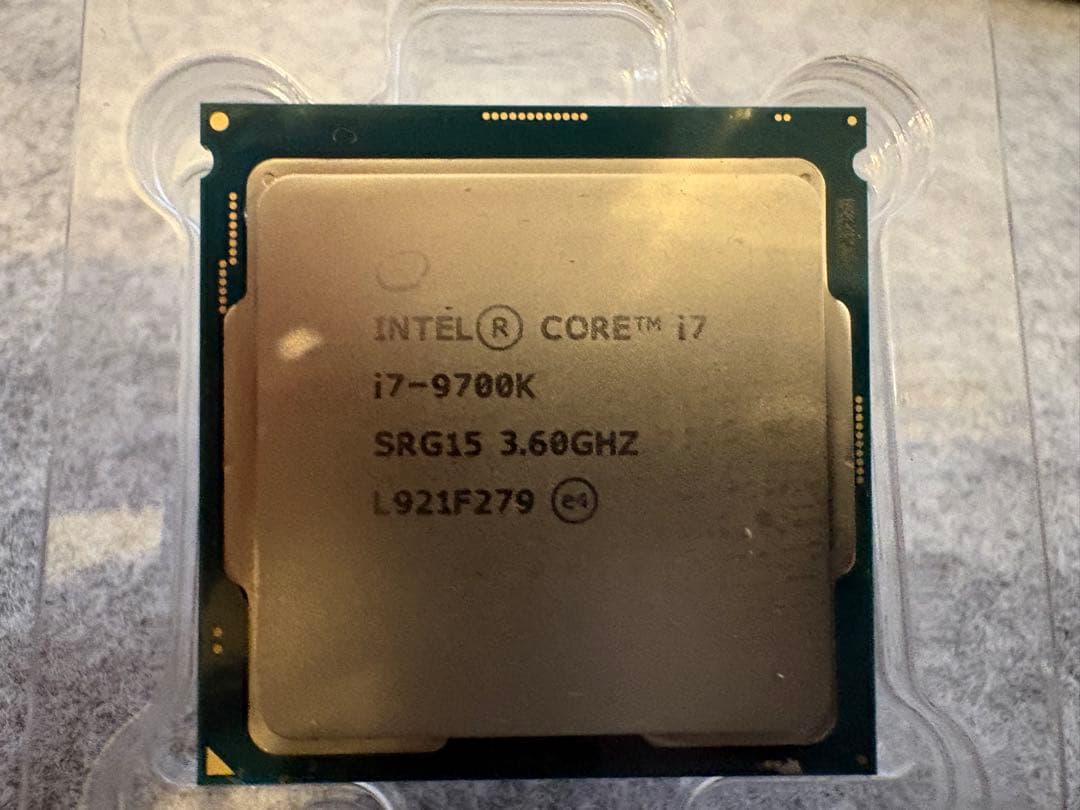 【動作確認済】Intel Core i7 9700K BOX CPU