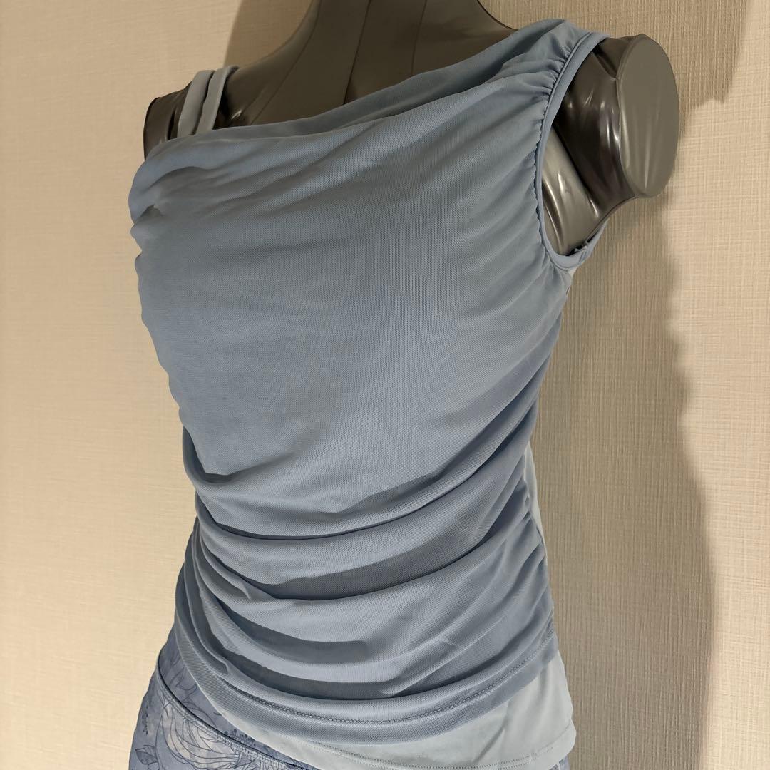キック【SUKALA】リリーアクア　М　ヨガウェアセット ブルー