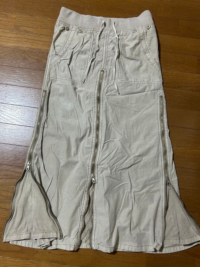 GOAカーゴロングスカートジッパー付き Ｓサイズ