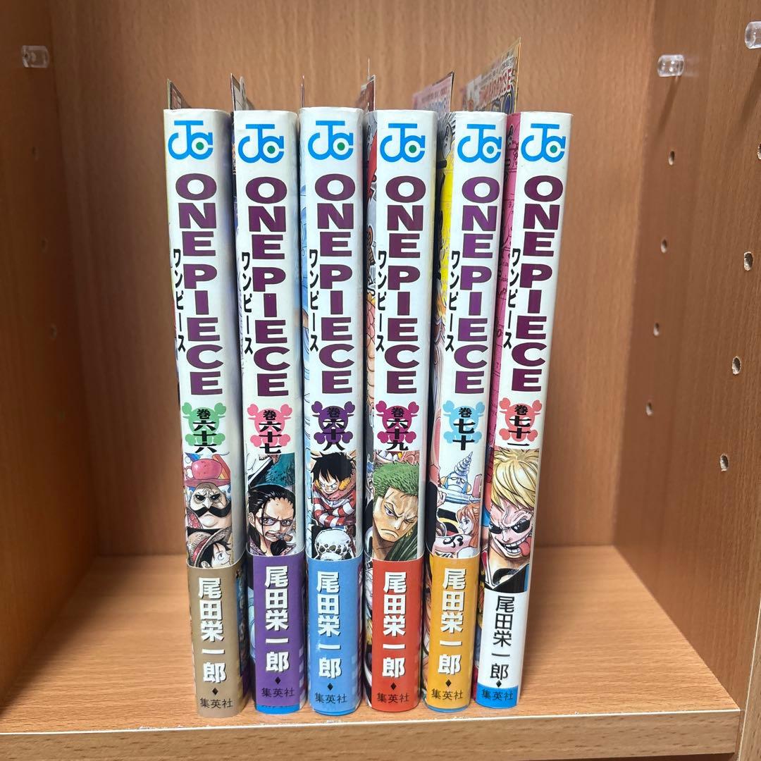 ワンピース　初版　6〜104巻　全巻初版　シャンパラ　コミックニュース付き