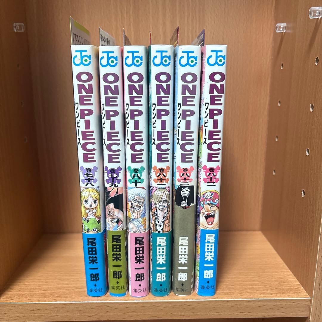 ワンピース　初版　6〜104巻　全巻初版　シャンパラ　コミックニュース付き