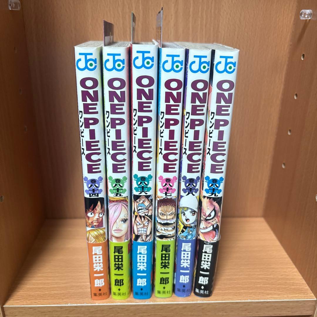 ワンピース　初版　6〜104巻　全巻初版　シャンパラ　コミックニュース付き