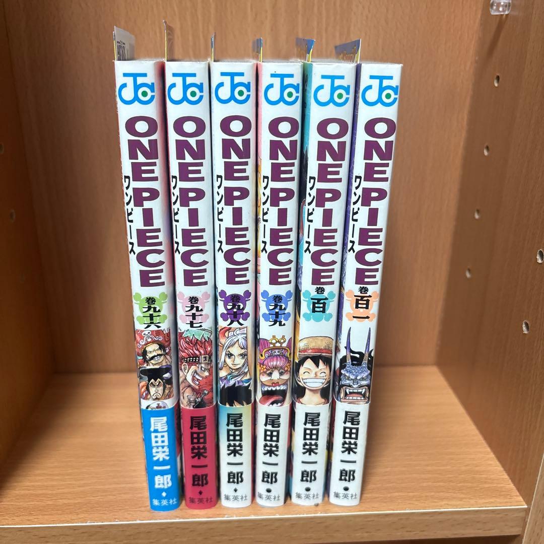 ワンピース　初版　6〜104巻　全巻初版　シャンパラ　コミックニュース付き