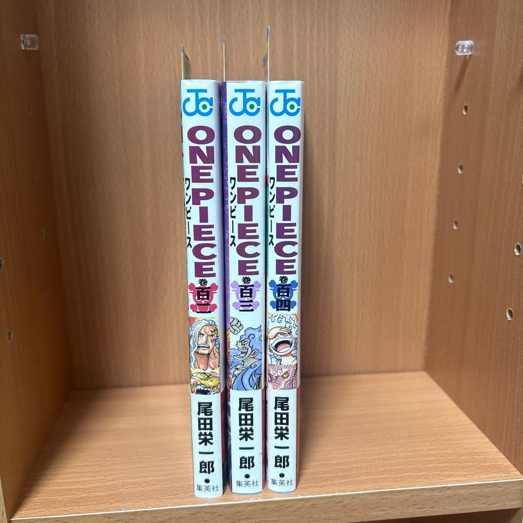 ワンピース　初版　6〜104巻　全巻初版　シャンパラ　コミックニュース付き