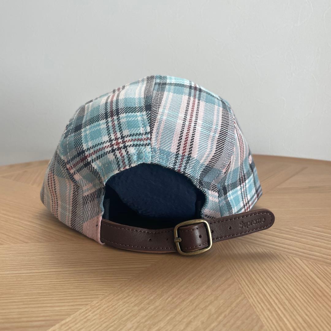 【新品未使用】Supreme チェック柄キャップ