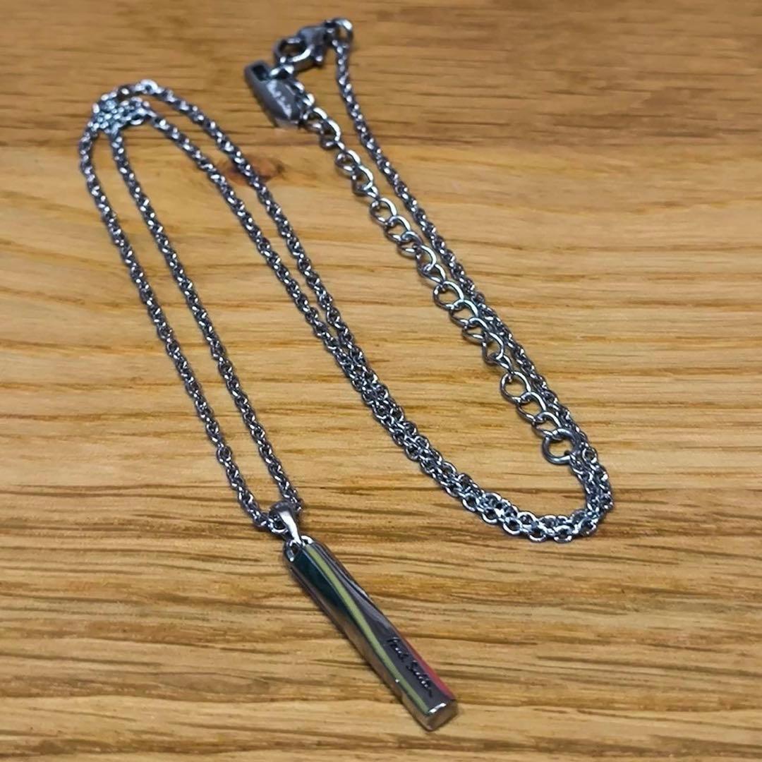 Paul Smith シルバー ネックレス Edge Epo マルチ