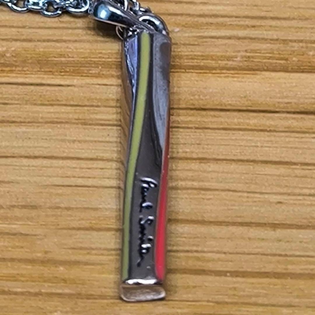Paul Smith シルバー ネックレス Edge Epo マルチ