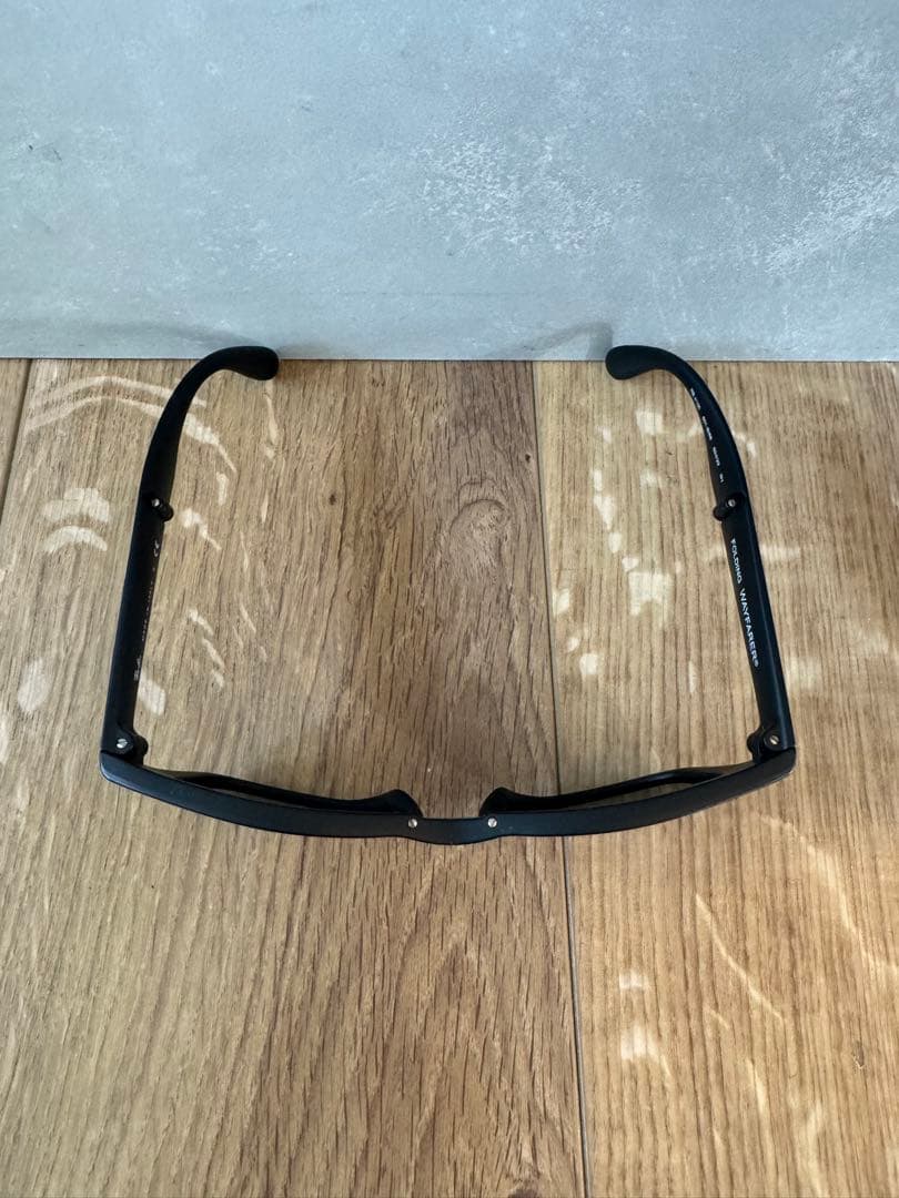 Ray Ban サングラス　折りたたみ　コンパクト　ブルーレンズ