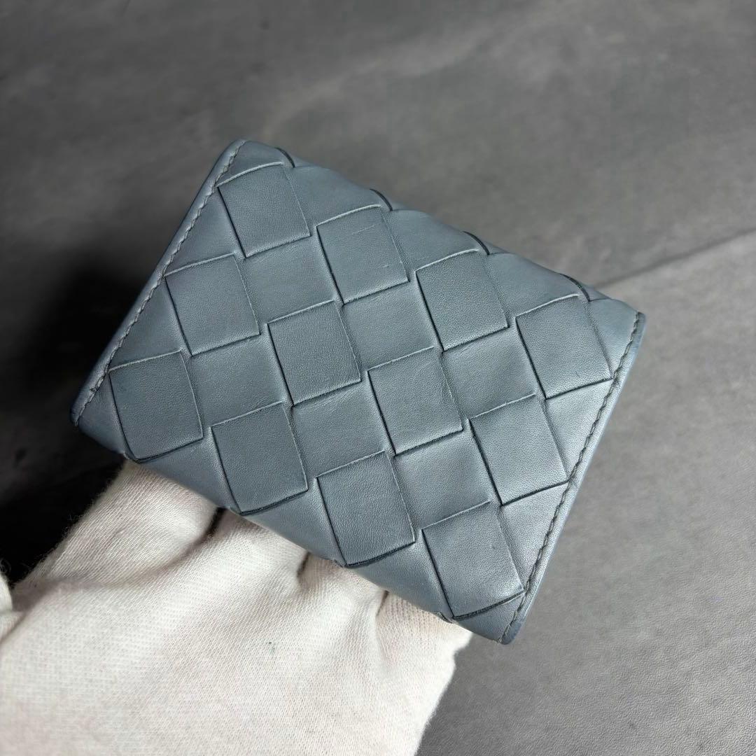 【RFID搭載】BOTTEGAVENETA 三つ折り財布 マキシイントレチャート
