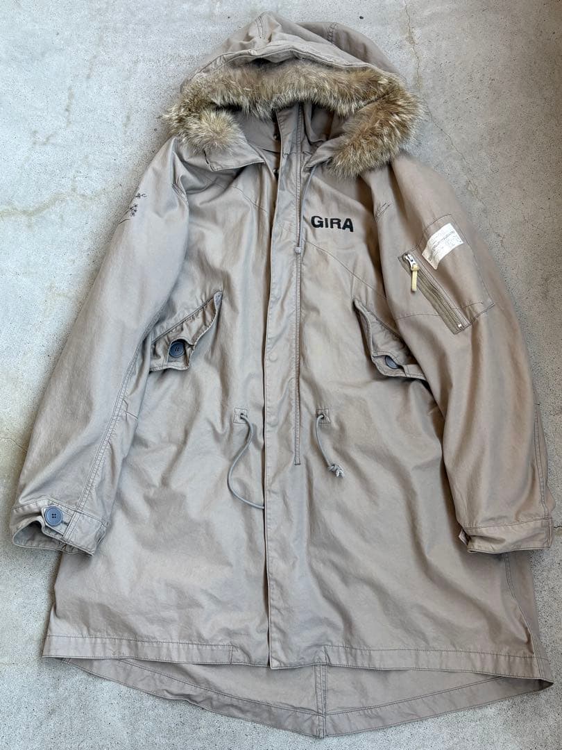 undercover 10AW モッズコート ライナー付き グレー size3
