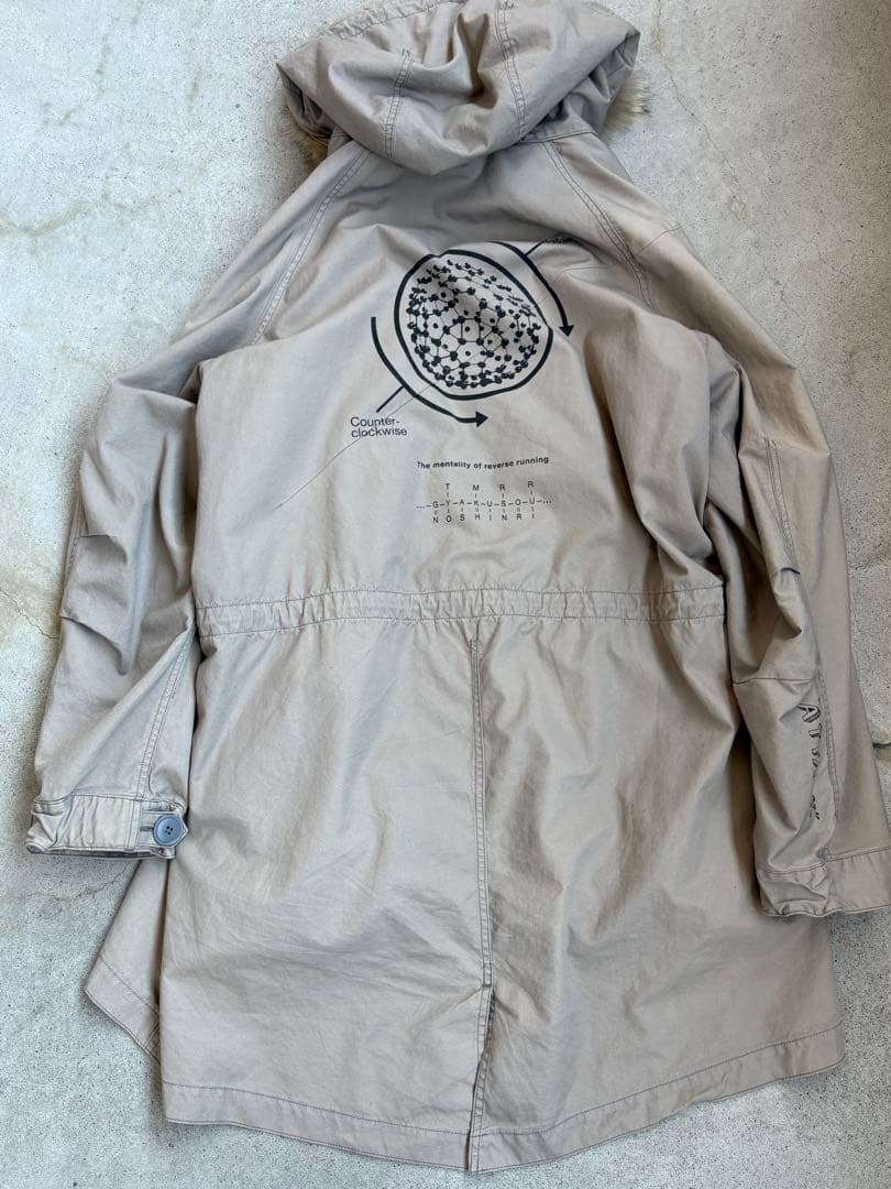 undercover 10AW モッズコート ライナー付き グレー size3