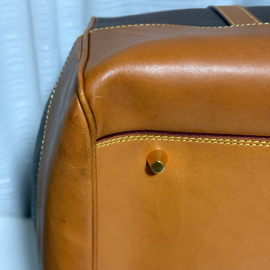 ⭐️極美品⭐️　ソメスサドル　ボストンバッグ　ハンドバッグ　キャメル　レザー