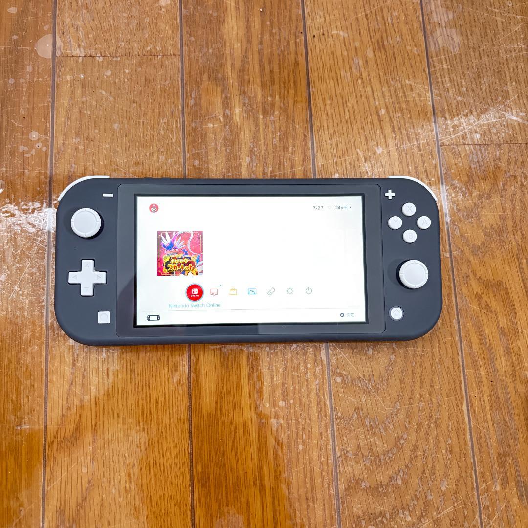 【超美品】Nintendo Switch Lite グレー 専用ケース付