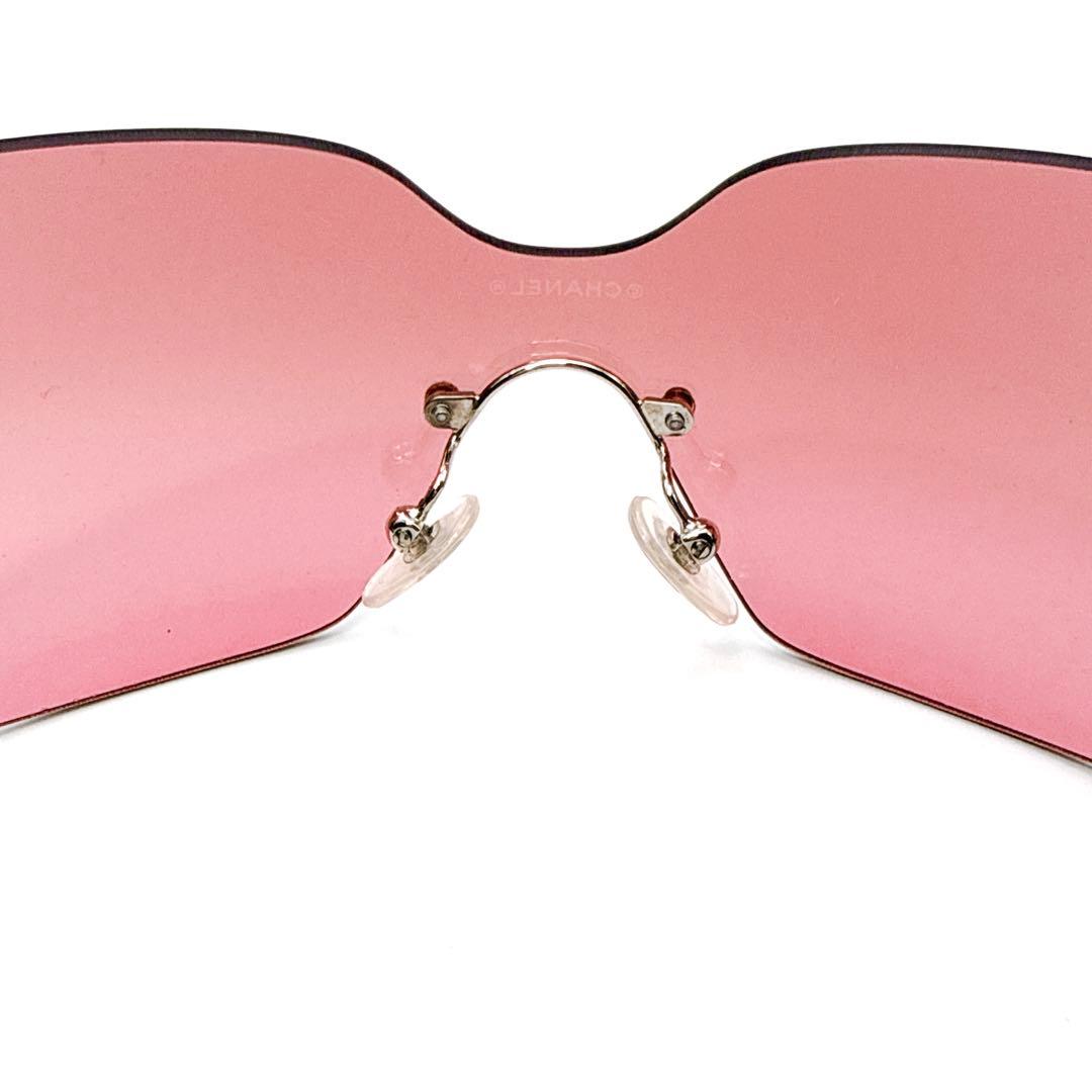 小物 CHANEL Rimless Coco Mark Logo Sunglasses