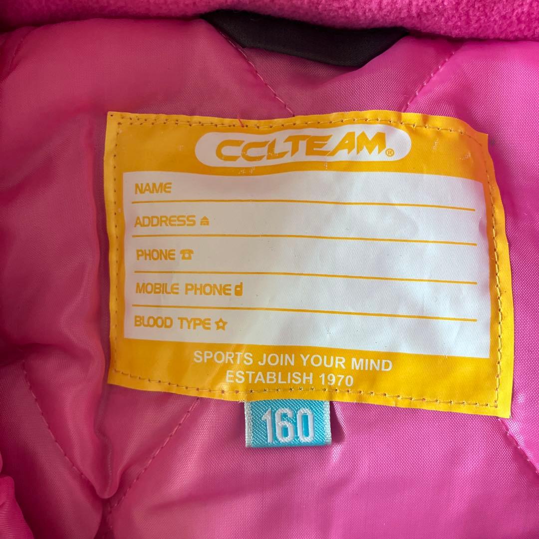 #J2✨新品CCLTEAM✨スキー スノボ ウェア 上下 160 女の子 雪遊び