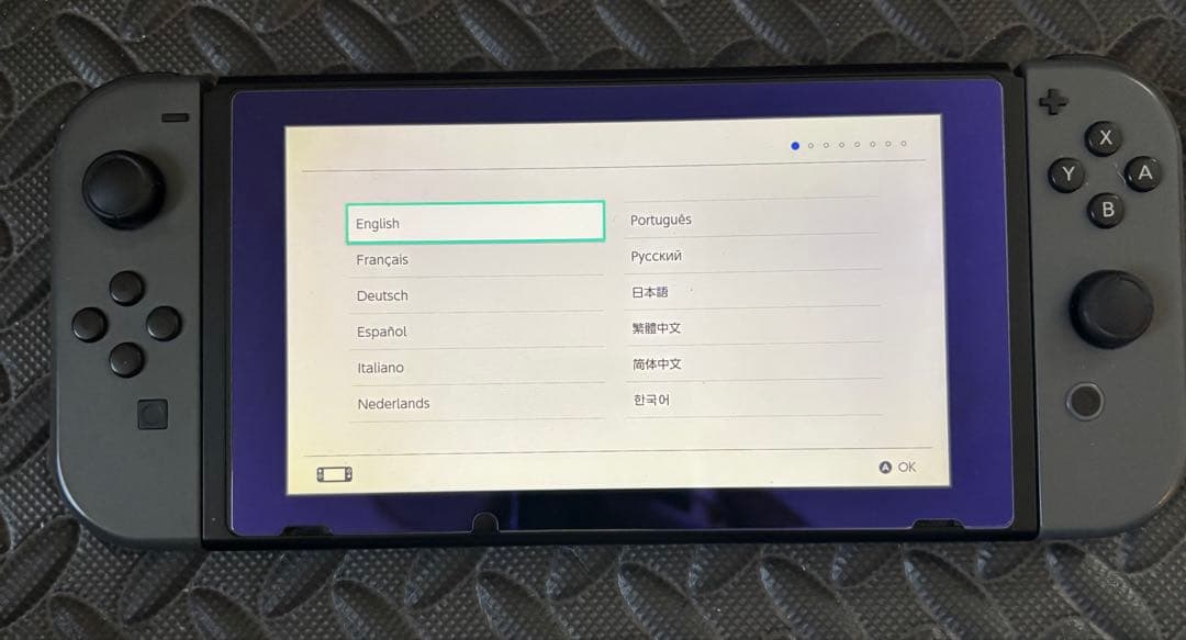 Nintendo Switch 本体 + 付属品 動作品