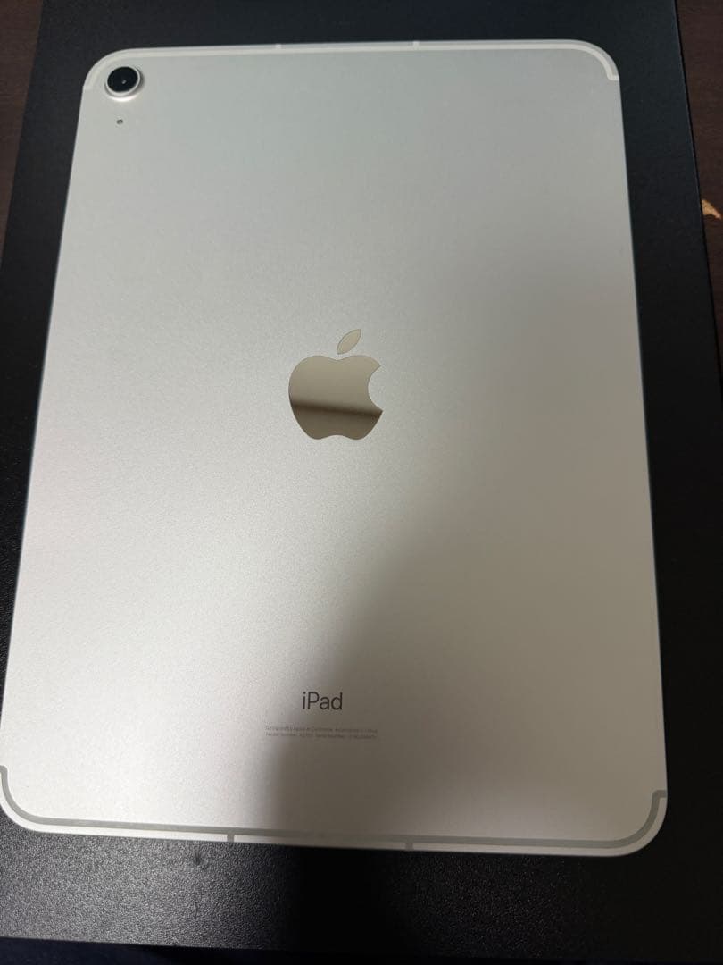 iPad (第10世代)セルラー ガラスフィルム等付属つき　45,000円