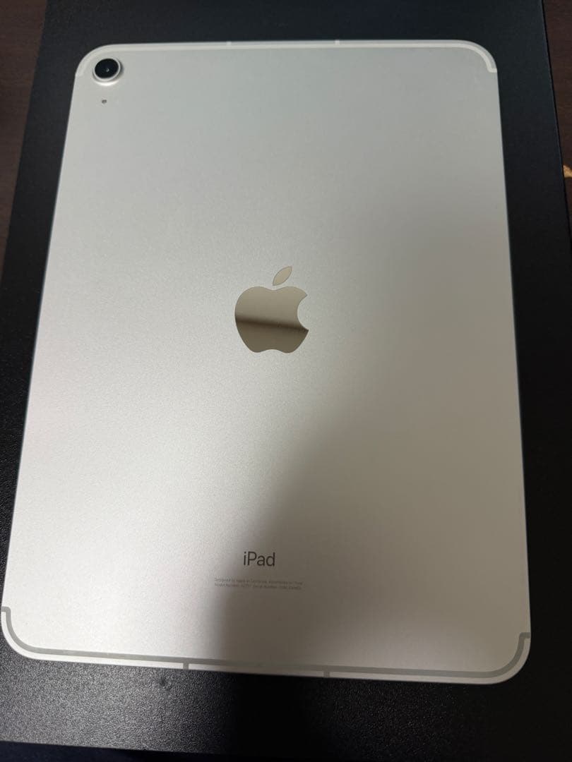 iPad (第10世代)セルラー ガラスフィルム等付属つき　45,000円